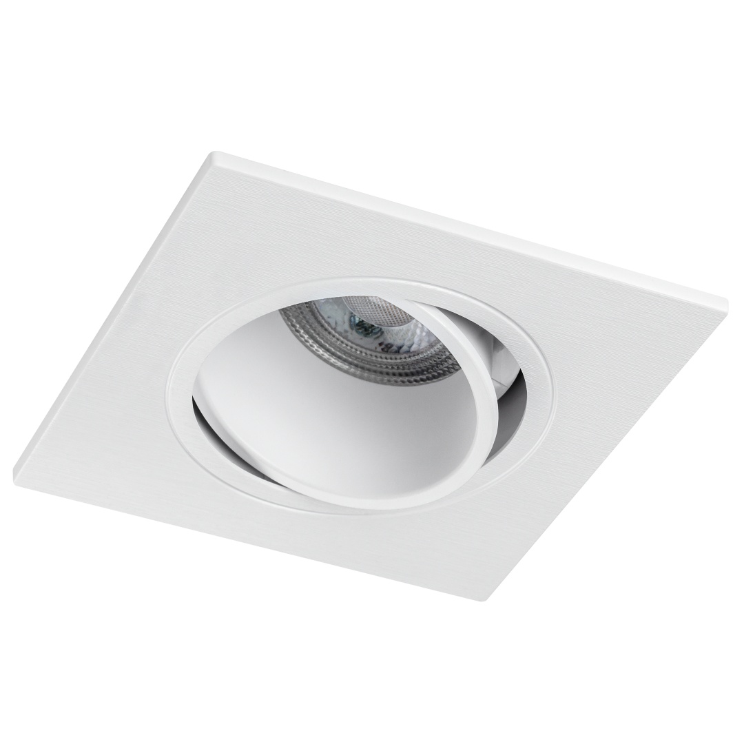 012616 Рамка (светильник) PVC д/LED-модулей 941хх и LED-ламп D50мм SINGO QUAD БЕЛЫЙ в строительном магазине