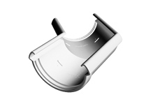 LUX Угол желоба универсальный 135 гр Docke ПВХ Пломбир