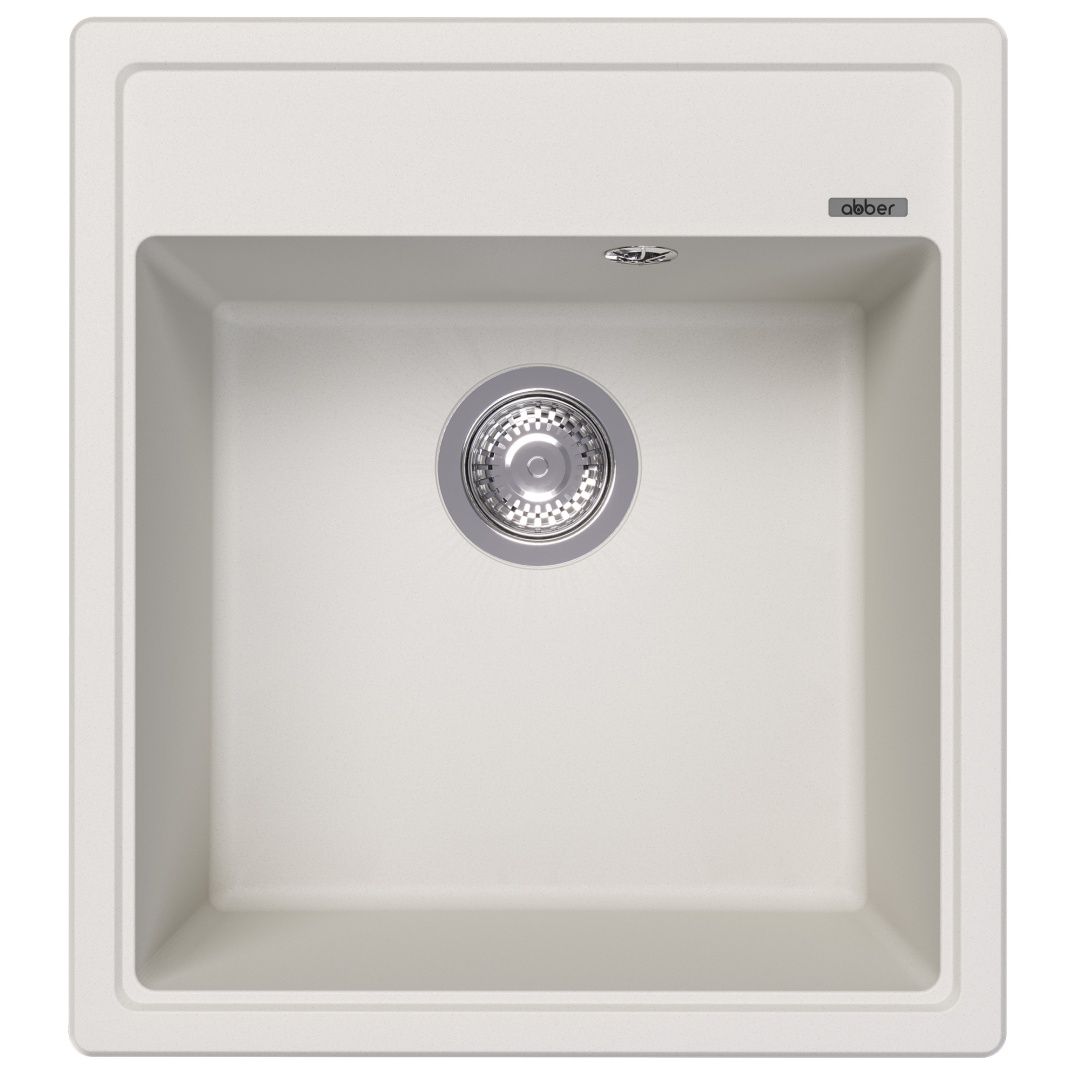 Кухонная мойка ABBER Quarz AQ2901W белый в строительном магазине