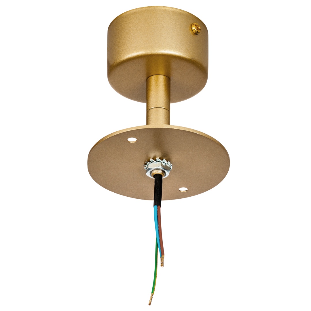 590110 Потолочное крепление RULLO для светильников 213490 GX53/21648x (D80) ЗОЛОТО в строительном магазине