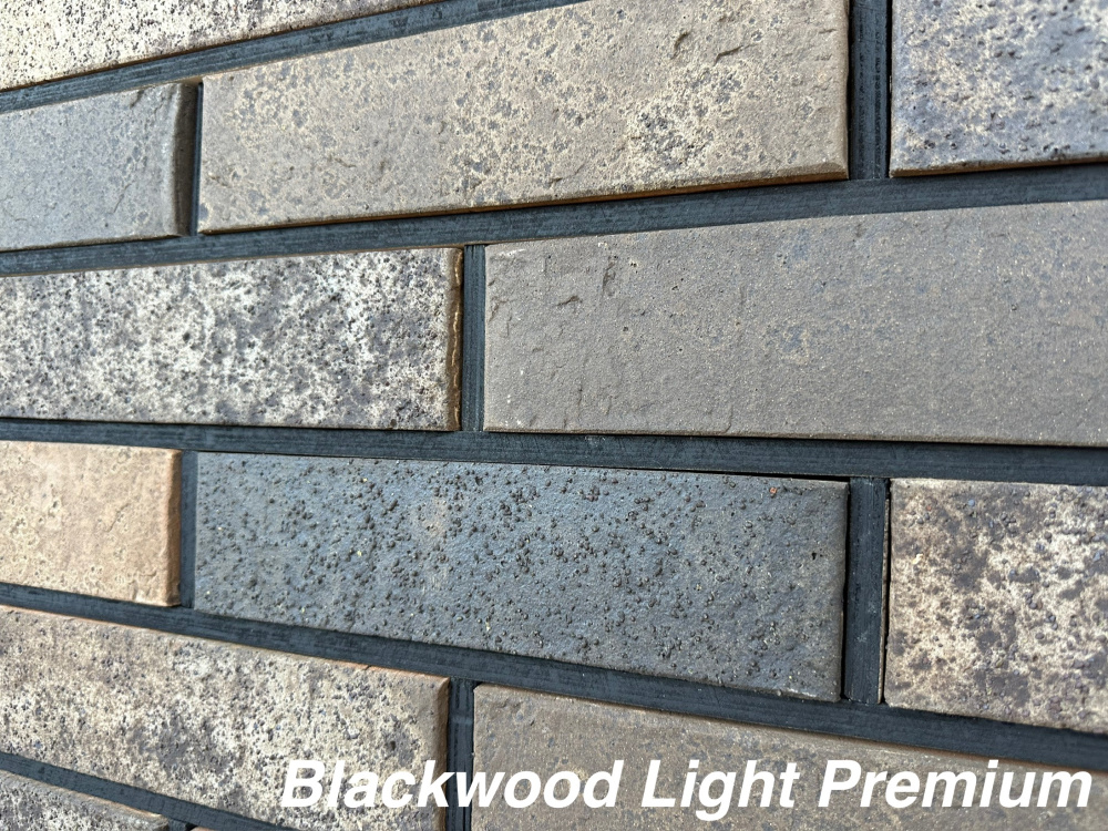 Кирпич облицовочный Blackwood Light Premium одинарный Красная гвардия