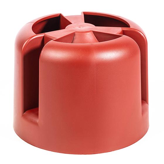 Krovent HupCap колпак на трубу (МАЛЕНЬКИЙ) кровельный красный (RAL 3009)