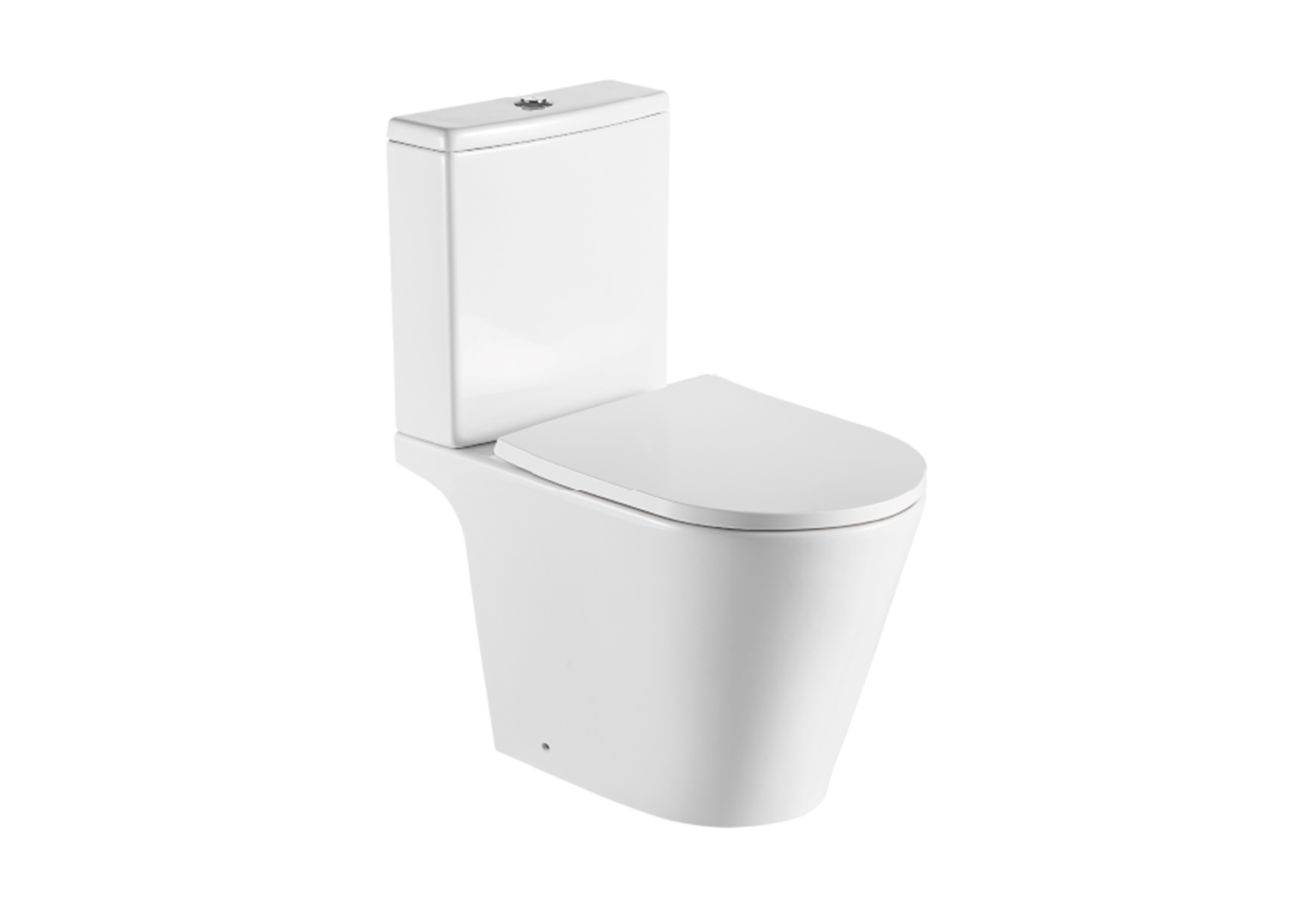 Унитаз напольный Aquatek БЕТТА AQ1363B-00 640x365x790 безободковый с бачком тонкое сиденье в строительном магазине