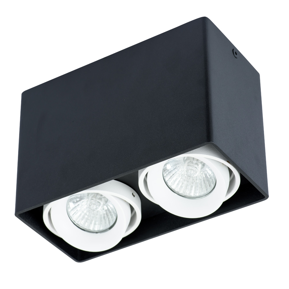 Точечный накладной светильник Arte Lamp PICTOR A5655PL-2BK в строительном магазине