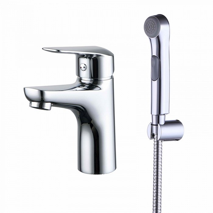 Смеситель для раковины с гигиеническим душем IDDIS Torr (TORSB00i08) в строительном магазине