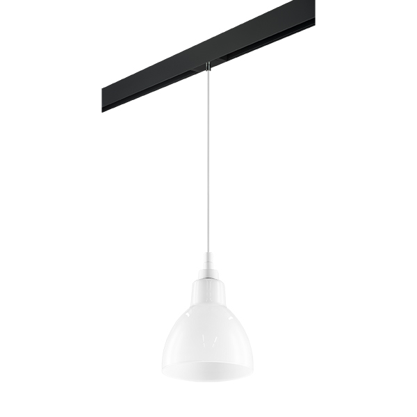 PRO865016 Светильник д/1-фазн трека LOFT 1х40W E14 БЕЛЫЙ/ЧЕРНЫЙ (865016+595007) в строительном магазине