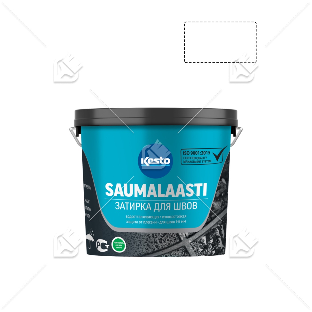 Затирка Kesto Saumalaasti 10 для швов белая 3 кг