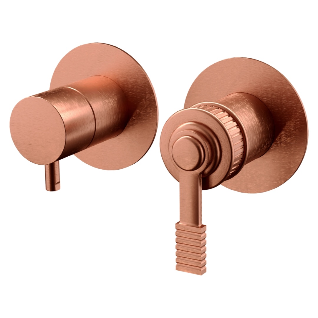 Смеситель для душа Remer Atelier AL92ZPRP, медь брашированная в строительном магазине