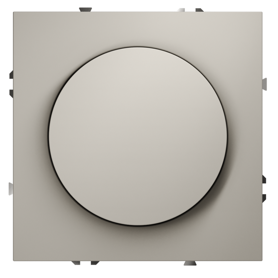 Светорегулятор встраиваемый VOLTUM S70 поворотно-нажимной 600 Вт, (кашемир) в строительном магазине