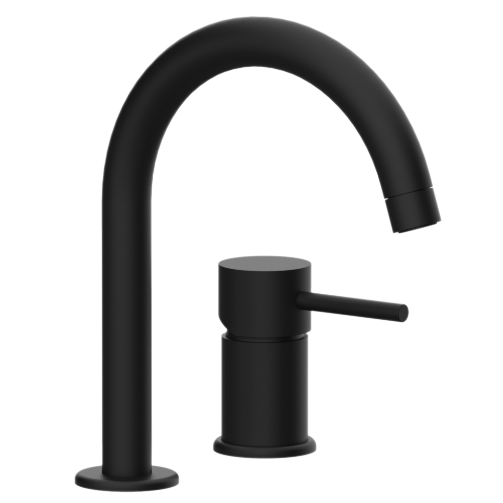 Смеситель для раковины Remer X Style X57NO, чёрный матовый в строительном магазине