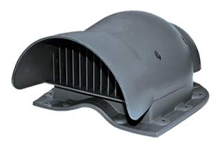 Krovent KTV-Wave кровельный вентиль под металлочерепицу серый (RAL 7024)