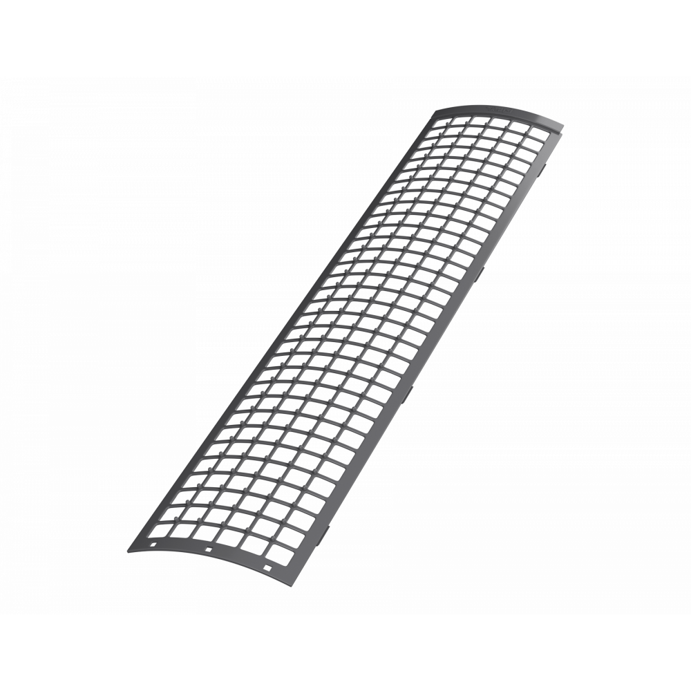 Решетка желоба защитная ТехноНиколь (0,6 пог.м.) серый