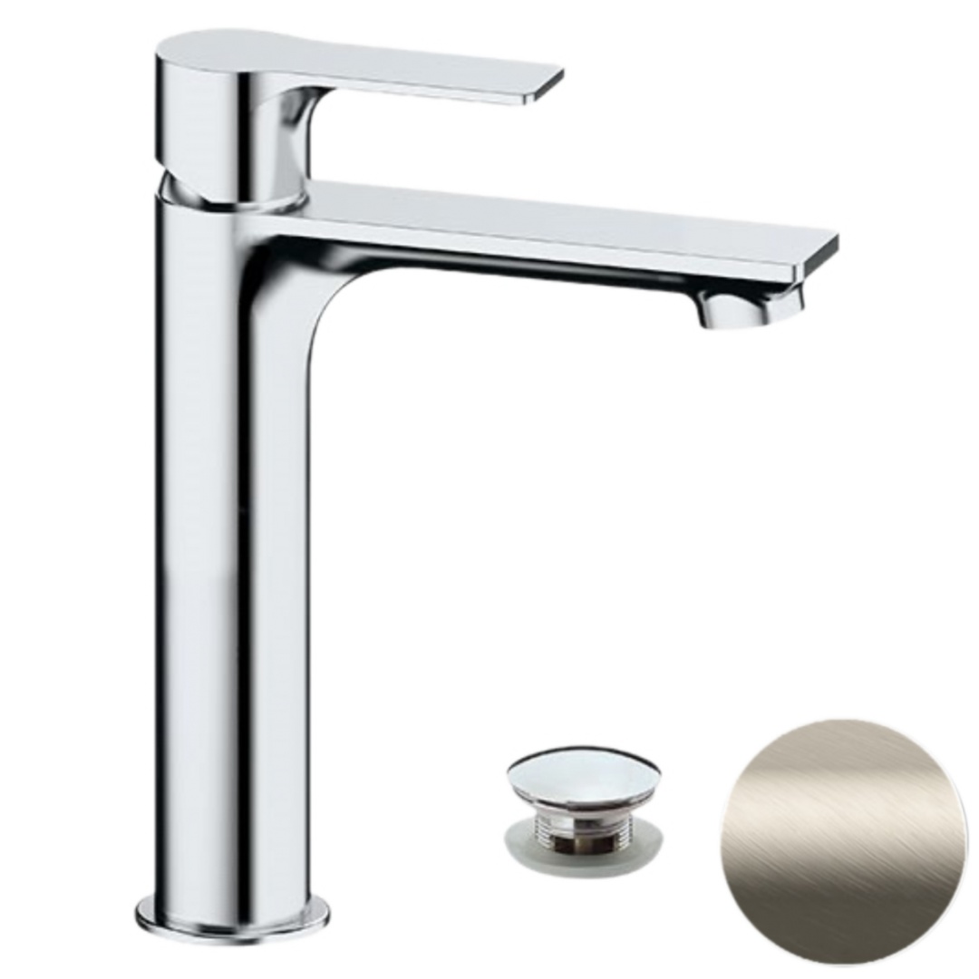 Смеситель для раковины Remer Energy EY10ACCXV, сталь в строительном магазине