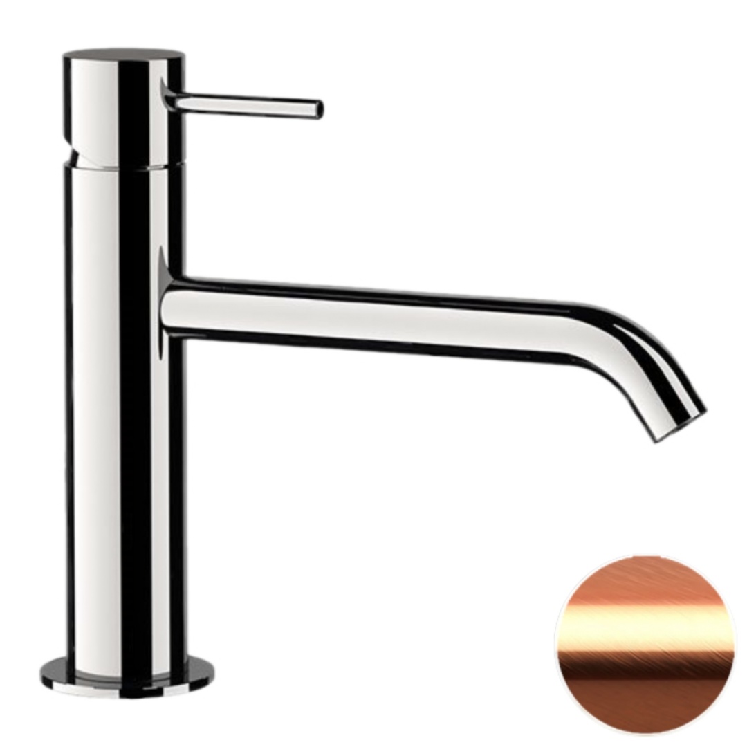 Смеситель для раковины Remer X Style X12ARP, медь брашированная в строительном магазине