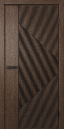 Дверь межкомнатная 5-73 Синди-13 ДГ Орех в строительном магазине