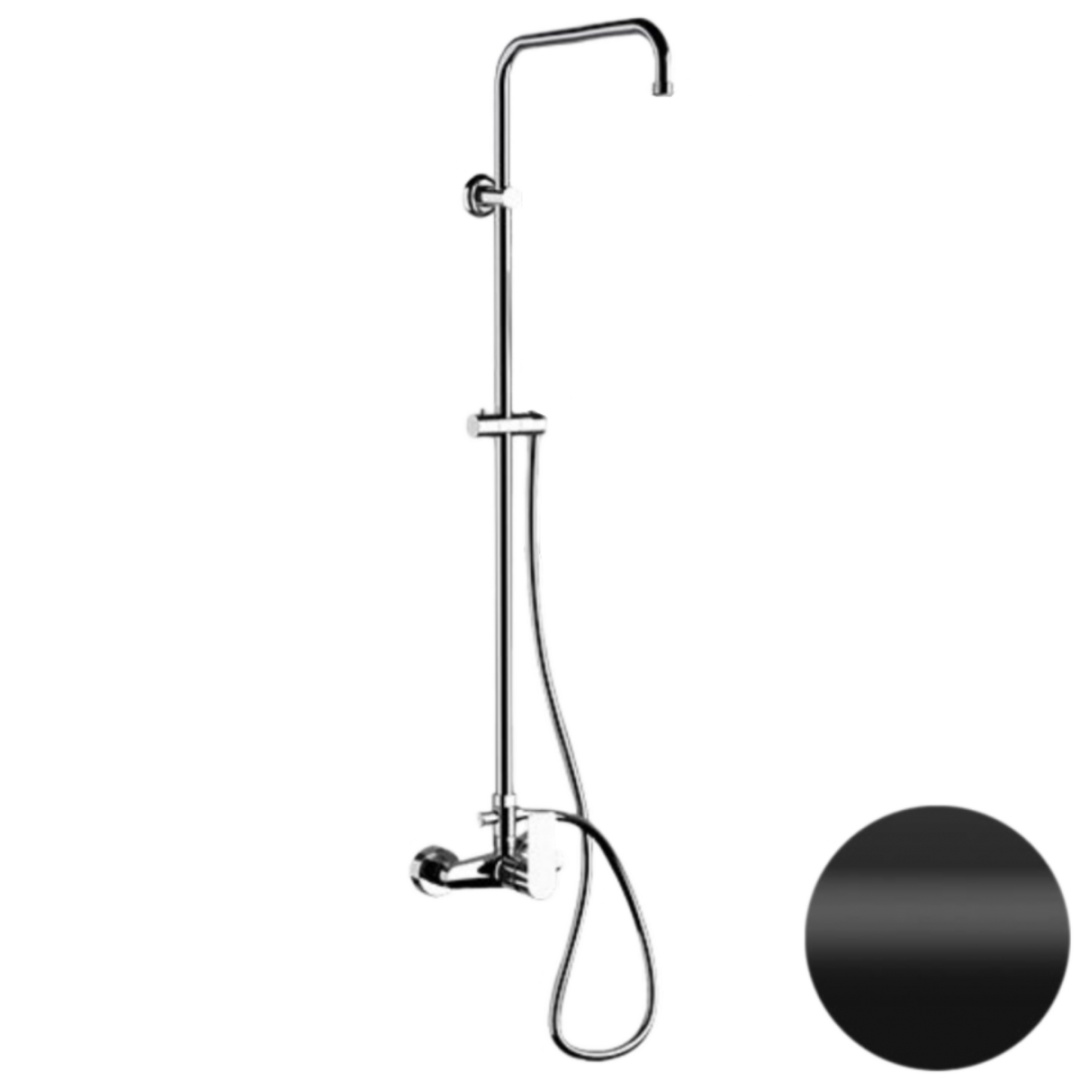 Душевая система Remer Energy EY37ASSDNO, черный матовый в строительном магазине