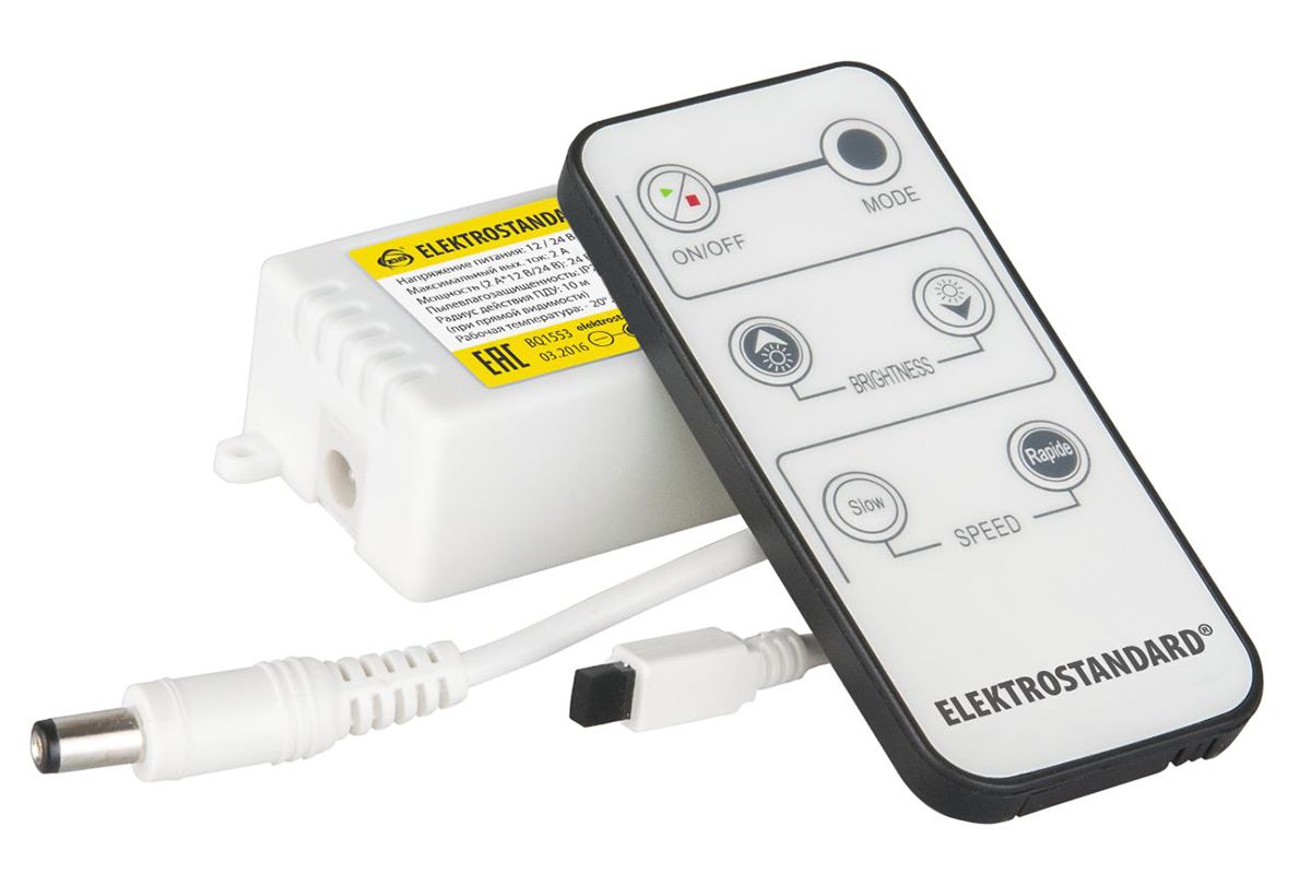 Контроллер для монохромных светодиодных лент С ПДУ 12V (ИК) IP20 LSC 003 12V в строительном магазине