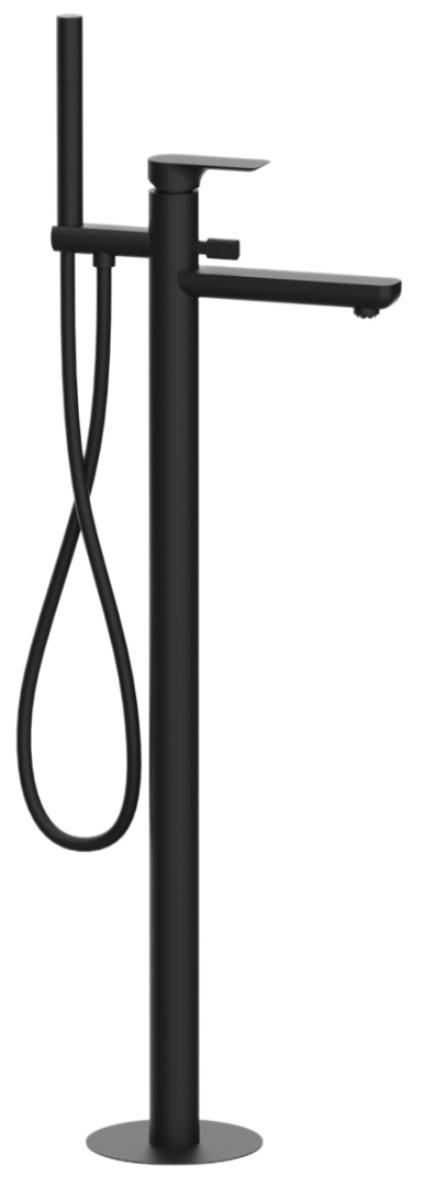 Смеситель для ванны Remer Infinity I08NO, черный матовый в строительном магазине