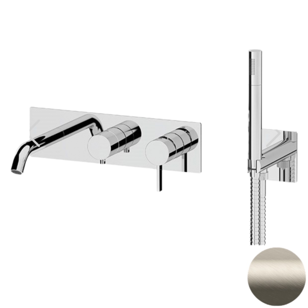 Смеситель для ванны Remer Metrica MC53D2XV, сталь в строительном магазине