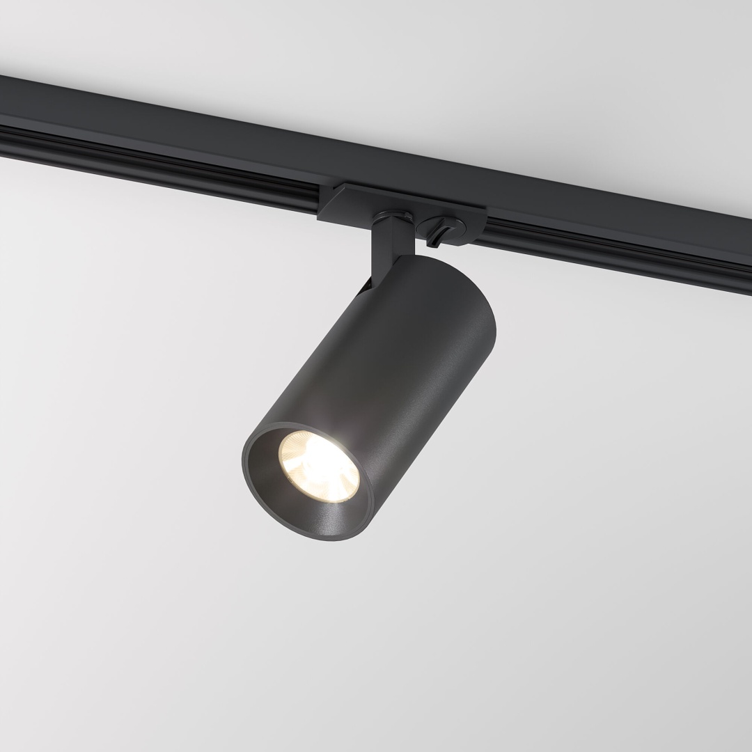 Basic System Comel Трековый поворотный светильник 10W 4200K черный 85210/01 в строительном магазине
