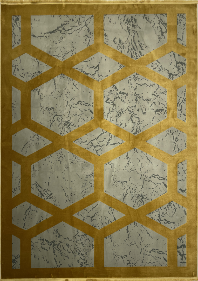 Ковер TEHRAN 2520 SILVER GRAY/GOLDEN в строительном магазине