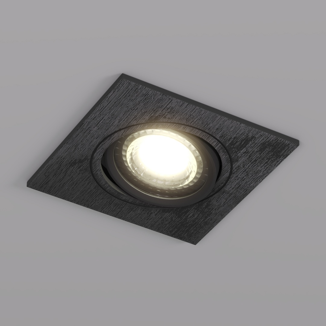 DK3021-BK Встраиваемый светильник, IP 20, 10 Вт, GU5.3, LED, черный, пластик в строительном магазине