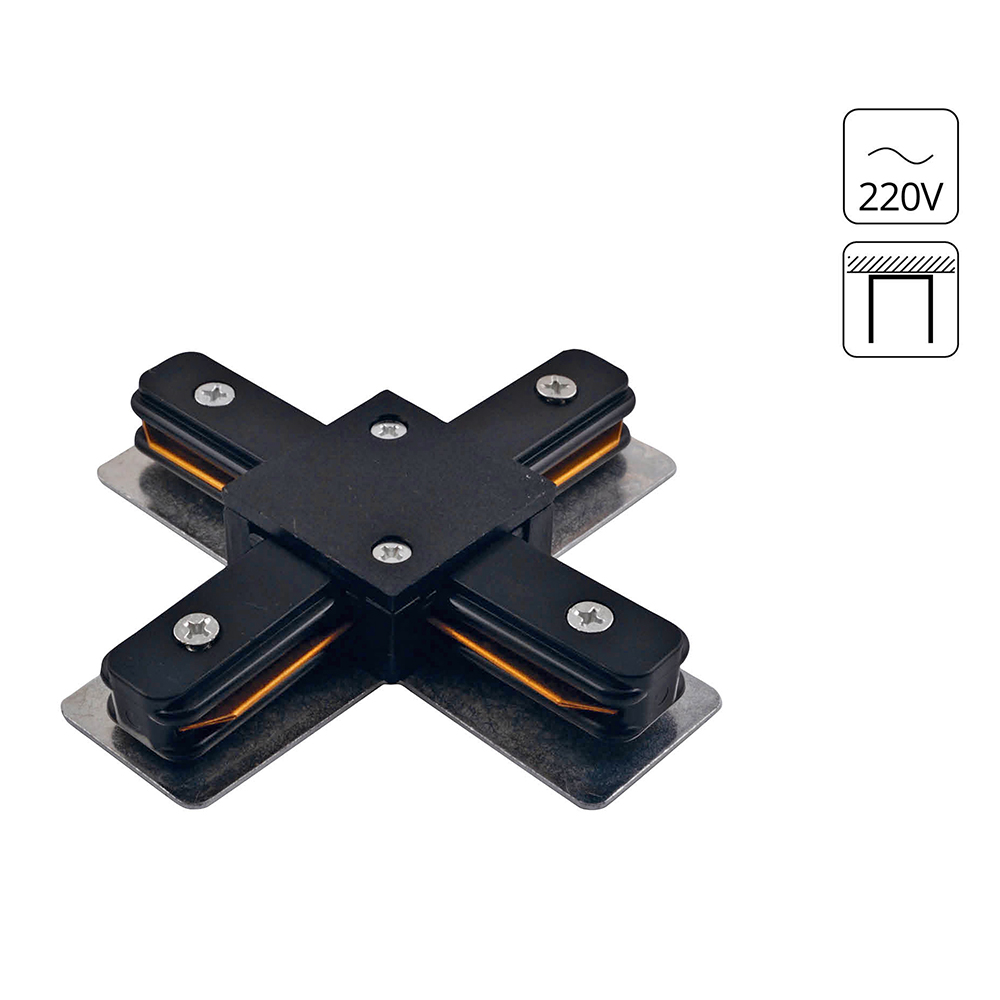 Коннектор для шинопровода Arte Lamp TRACK ACCESSORIES A110006 в строительном магазине