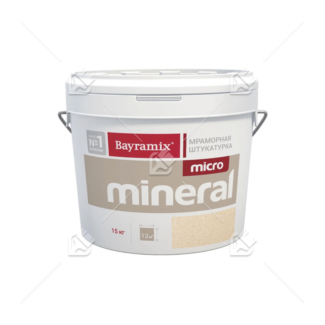Штукатурка Bayramix MICRO Mineral 601 фр. 0,2-0,5мм 15кг