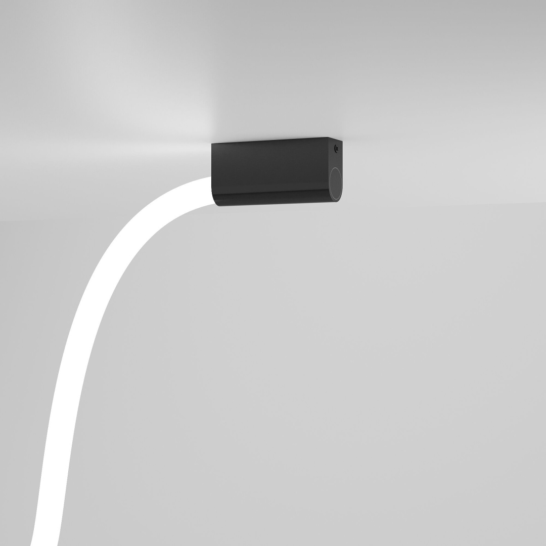 Накладные крепления для круглого гибкого неона Full light черный (FL 28101) FL 28101 в строительном магазине