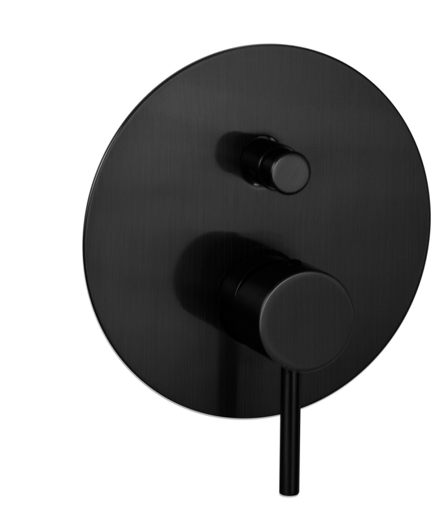 Смеситель для душа Remer X Style X09LCFP, черный брашированный хром в строительном магазине