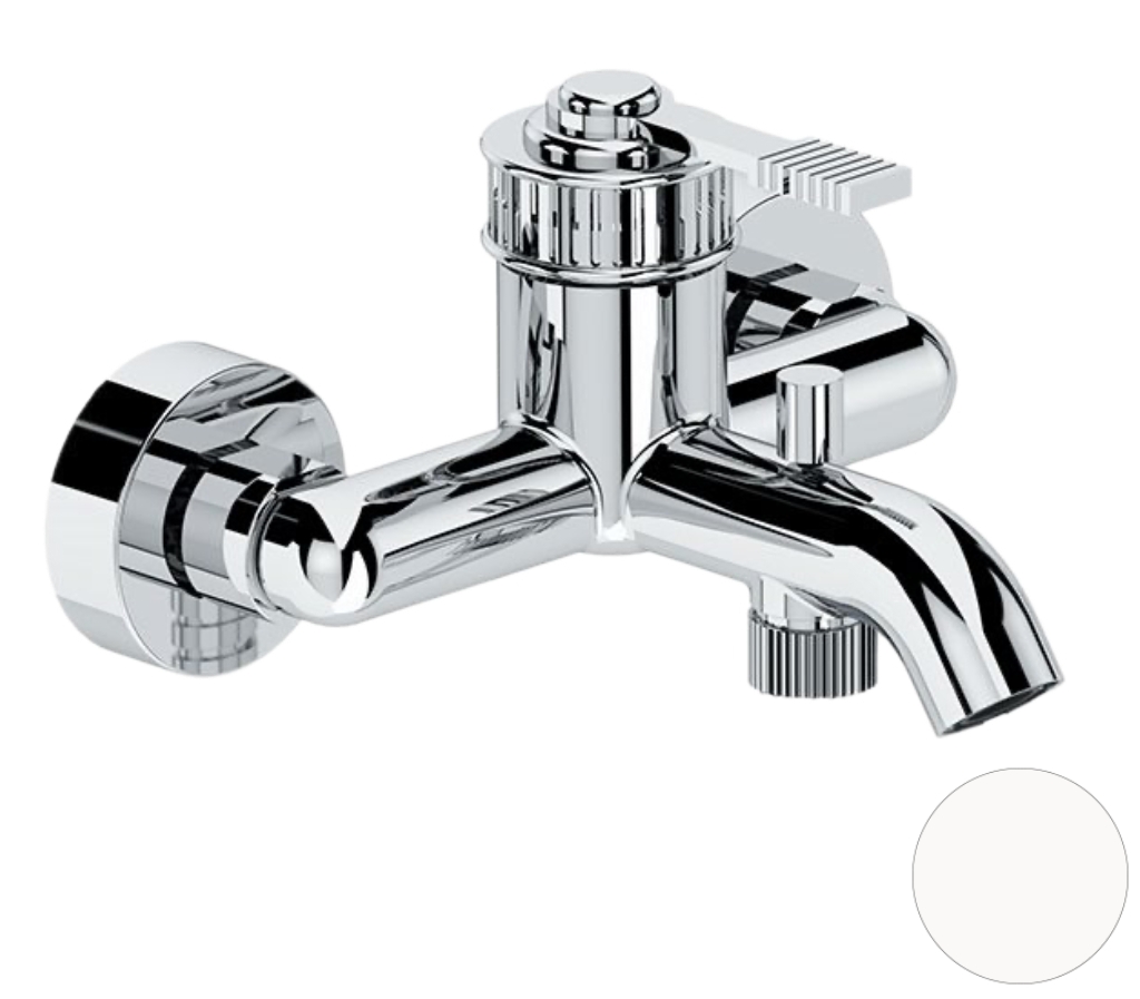 Смеситель для ванны Remer Atelier AL05BO, белый матовый в строительном магазине