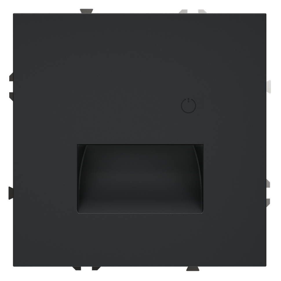 Подсветка светодиодная встраиваемая VOLTUM S70 с датчиком, (графит) в строительном магазине