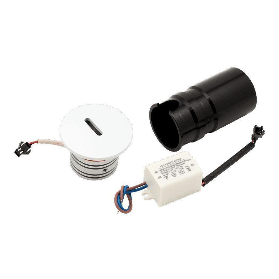 Встраиваемый светодиодный светильник DesignLed GW Tik GW-R712-3-WH-WW 003029 в строительном магазине