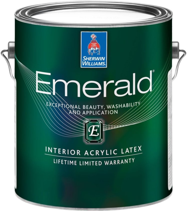 Краска Sherwin Williams (Шервин Вильямс) Emerald (Эмералд) Акриловая 3,8л в строительном магазине