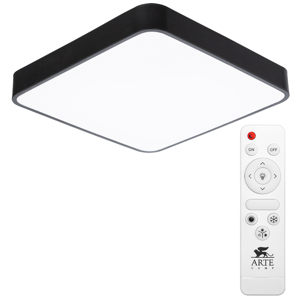 Потолочный светильник Arte Lamp SCENA A2663PL-1BK в строительном магазине