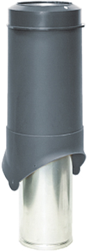 Krovent Pipe-VT IS Выход вентиляции 150/изол./500 серый (RAL 7024)