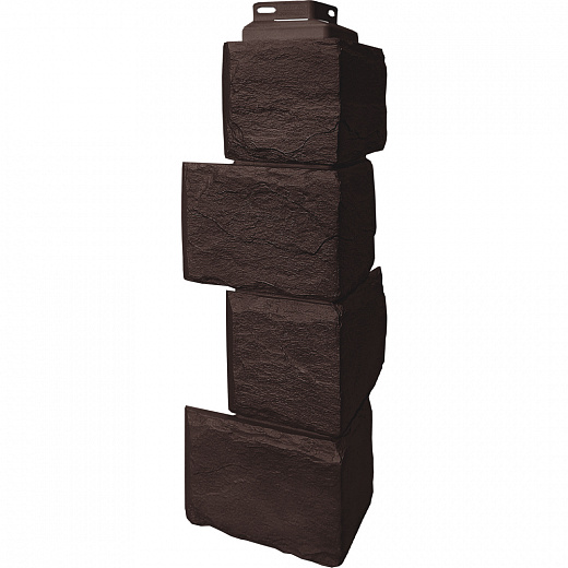 Угол наружный FineBer Камень Природный Коричневый