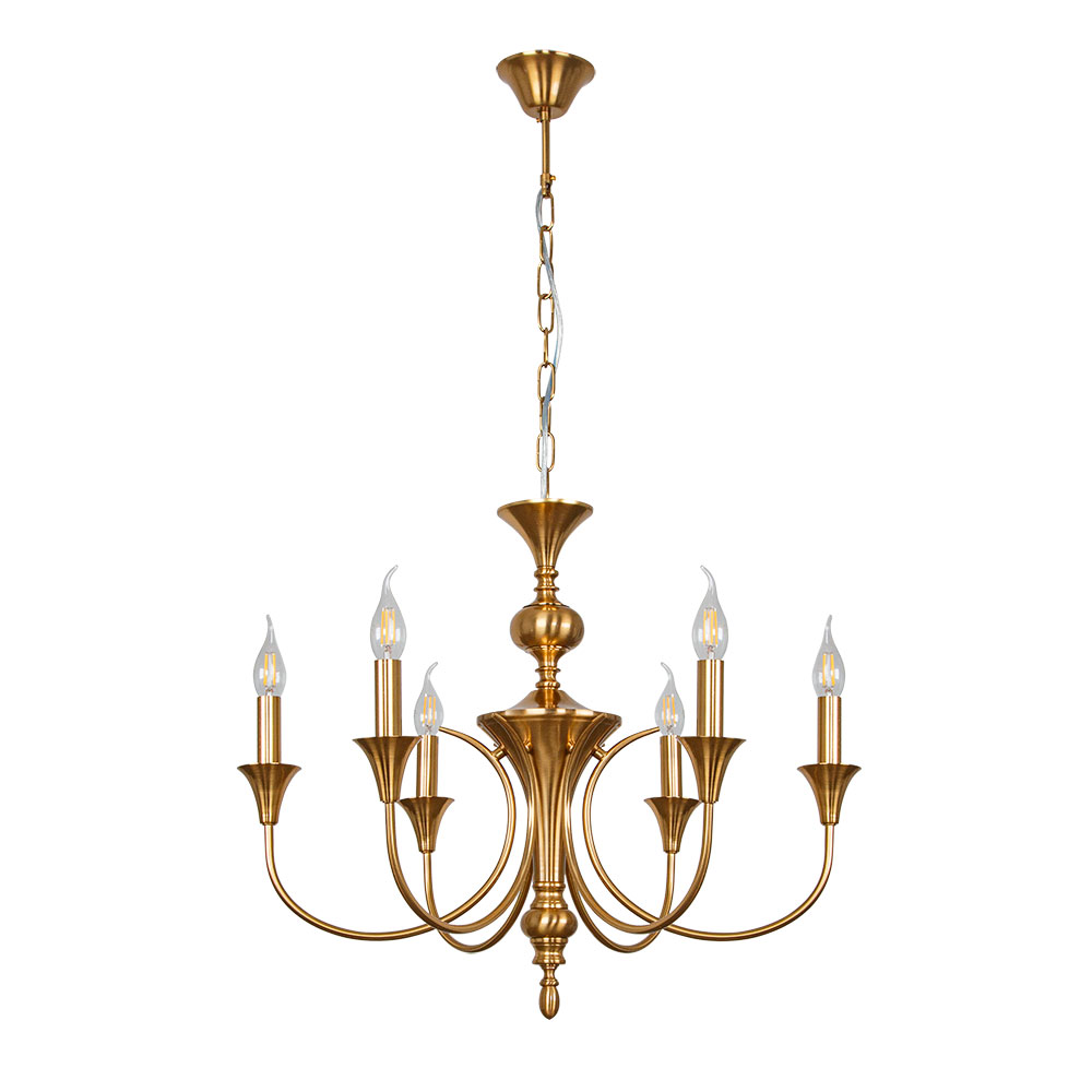 Подвесная люстра Arte Lamp COLLINETTA A4094LM-6PB в строительном магазине