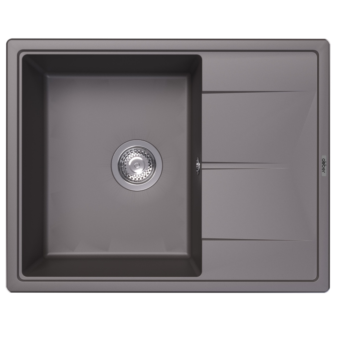 Кухонная мойка ABBER Quarz AQ2903G серый в строительном магазине