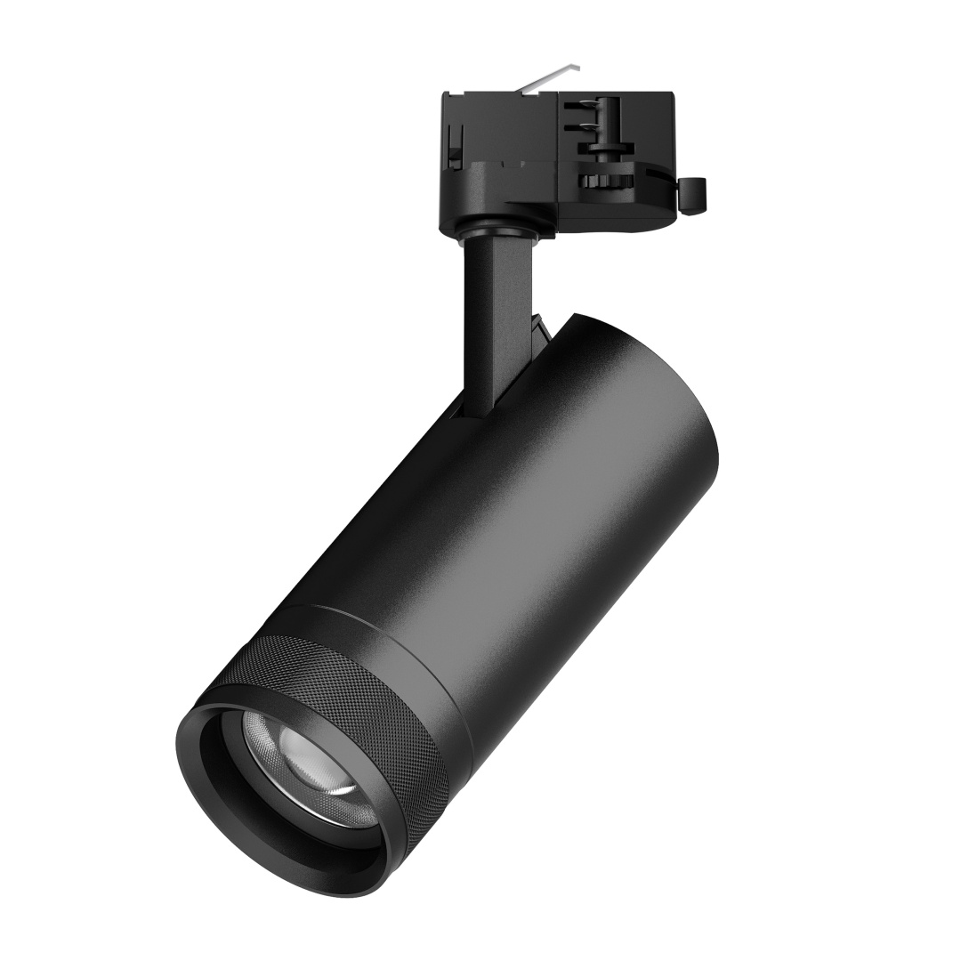 C4207QT Светильник CANNO PRO д/треков QUATTRO LED 20W 1400LM 20-55G ЧЕРНЫЙ 2700-4200-6000K IP20 с адаптером (304207 + 594007) в строительном магазине