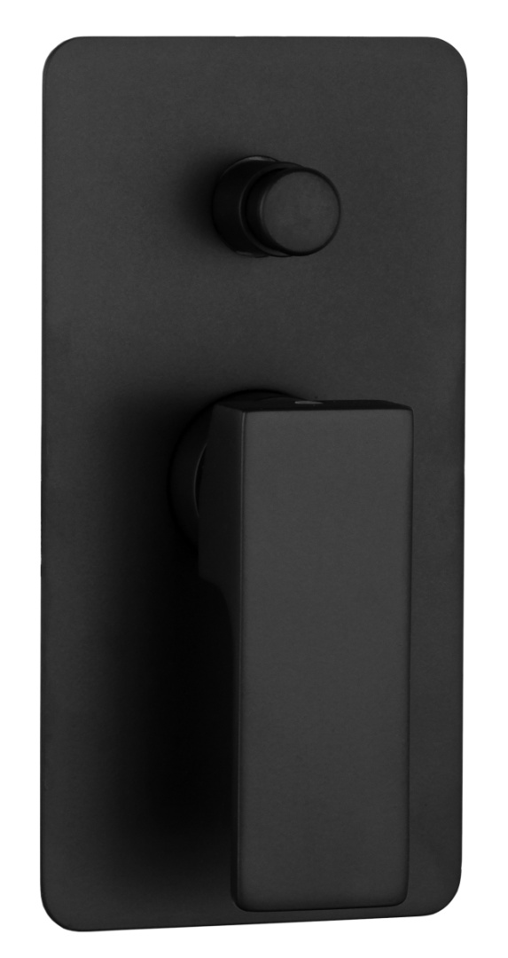 Смеситель для душа Remer Absolute AU09KBNO, чёрный матовый в строительном магазине