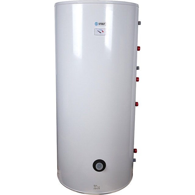 Водонагреватель комбенированного нагрева напольный 300 л, два теплообменника, ТЭН 3 кВт STOUT SWH-1110-250300 в строительном магазине