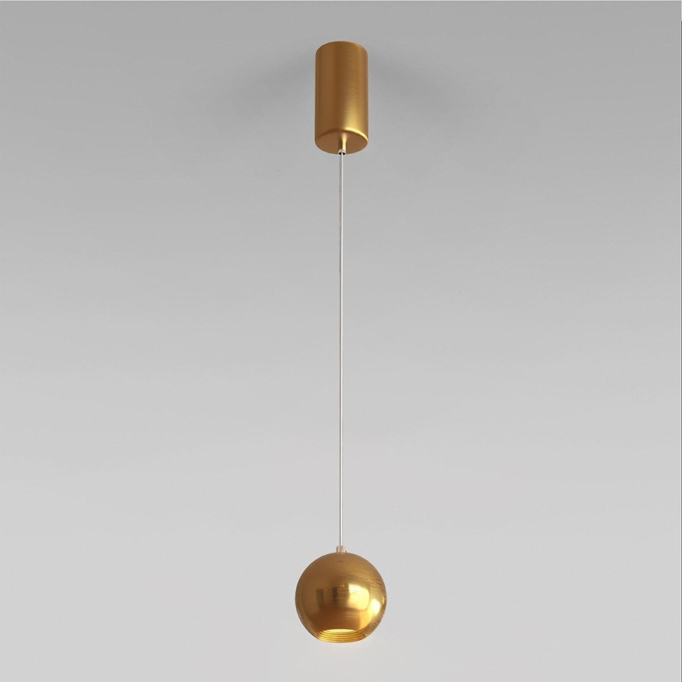 Подвесной светодиодный светильник Elektrostandard Giro 50215/1 Led бронза a055674 в строительном магазине