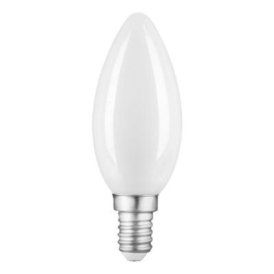 Лампа светодиодная филаментная диммируемая Gauss E14 9W 3000К матовая 103201109-D в строительном магазине