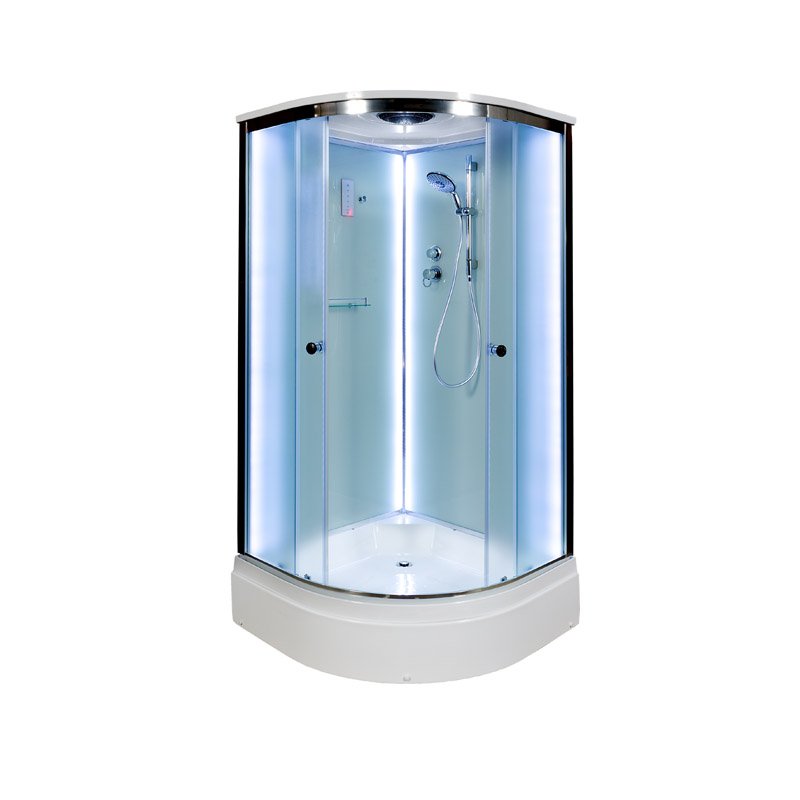 Душевая кабина Deto D 271 S с LED подсветкой в строительном магазине