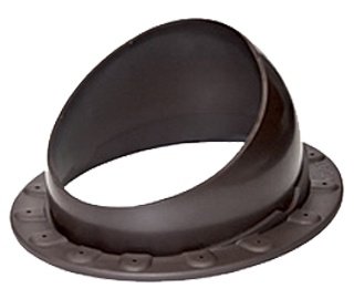 Krovent Base-VT Seam 125-150 основание вентиляционной трубы под фальц коричневый (RAL 8017)