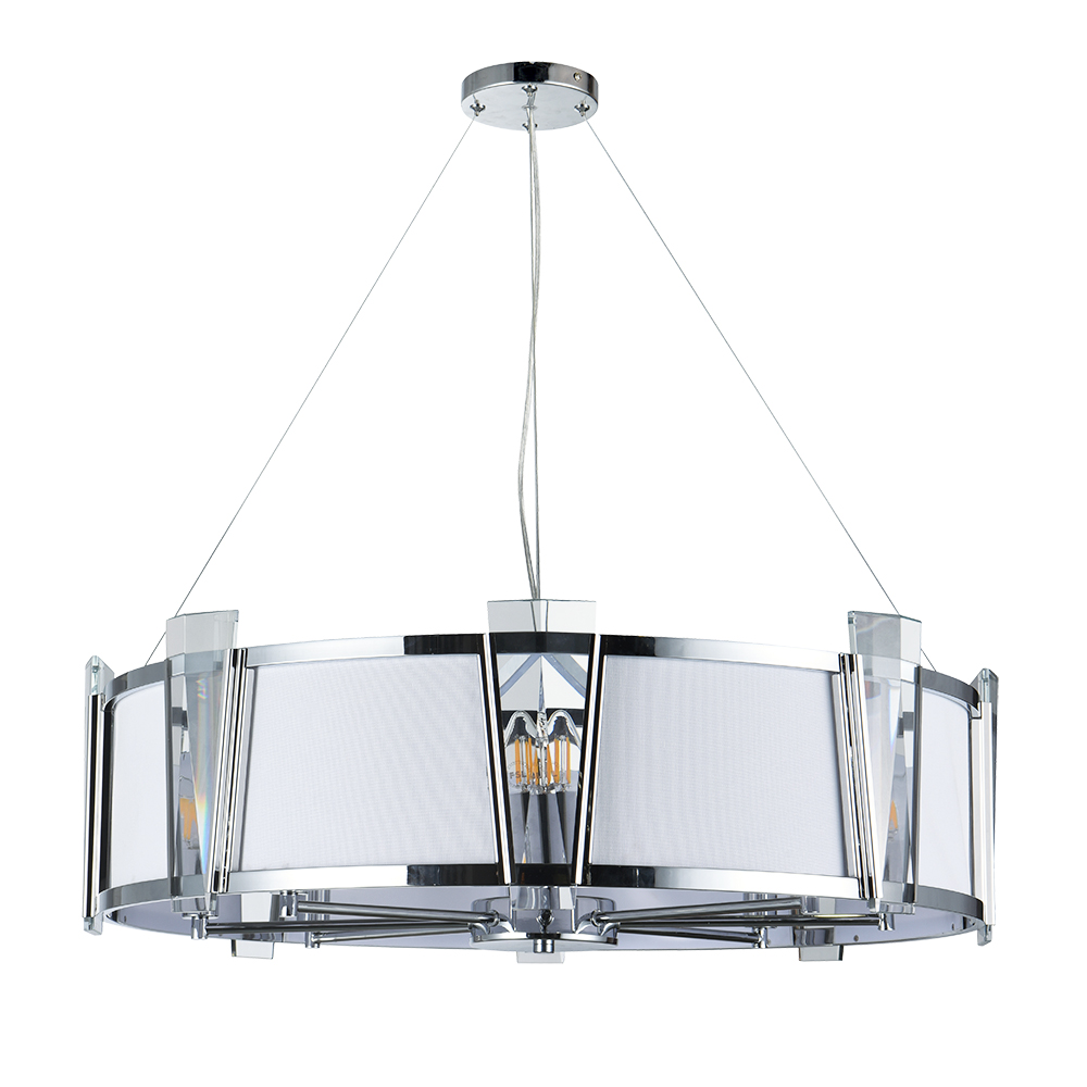 Подвесная люстра ARTE LAMP GRATO A4079LM-8CC в строительном магазине