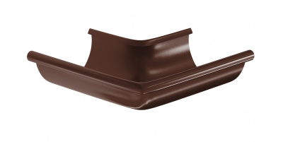 Угол желоба внешний 90 гр Аквасистем PURAL 8017 (Коричневый) 100/150