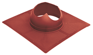 Krovent Base-VT основание вентиляционной трубы под ГЧ красный (RAL 3009)