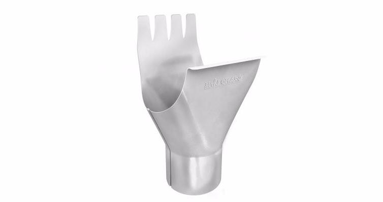 Воронка D150/100 мм Grand Line RAL 9003 белый 150х100